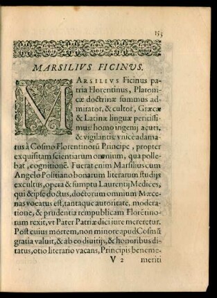 Marsilius Ficinus.