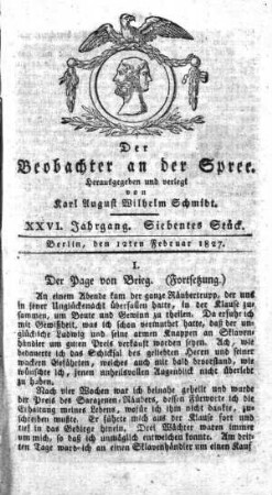 7. Stueck, 12. Februar 1827