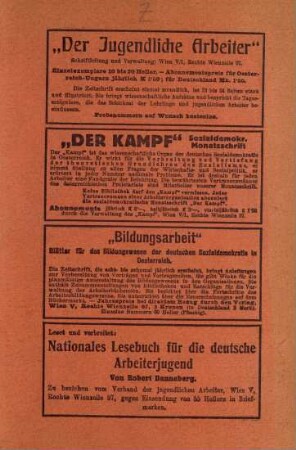 [Verlagswerbung]