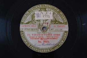 Il trovatore : Canzone di Azucena - Stride la vampa / (Verdi)