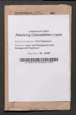 Erblasser: Cappius, Lisette, geb. Klinke: