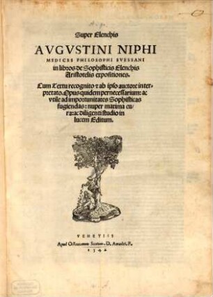 Expositiones in libros de Sophisticis elenchis Aristotelis