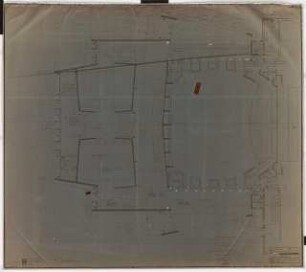 Stadttheater, Krefeld: Vorderhaus: Grundriss Bühnengeschoss 1:50