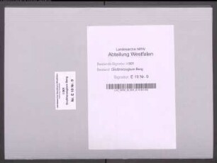 Rechnungsführung bei der Rentei Soest