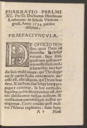 Enarratio Psalmi XC.
