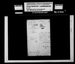 Medizinalvisitation von 1853