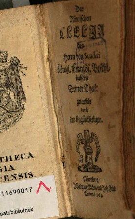 Der römischen Clelia ... Theil, 3 (1664)