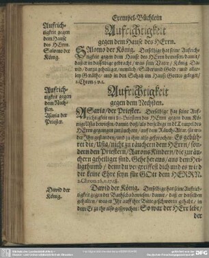 Aufrichtigkeit gegen dem Nechsten
