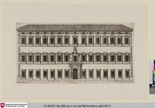 [Ansicht des Palazzo Laterano]
