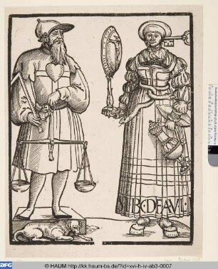 Allegorie auf die Weise Frau