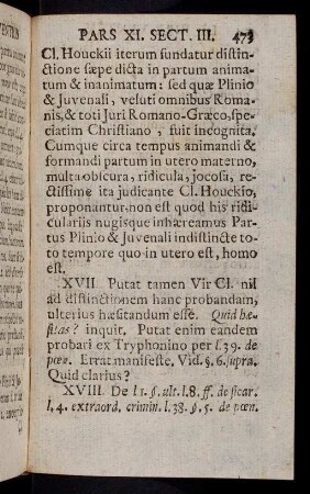 473-479, § XVII - XX