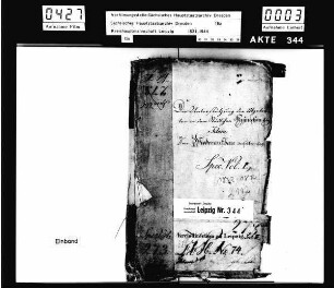 Wiederaufbau der abgebrannten Teile von Hainichen, Unterstützung der Geschädigten, Bd. 01