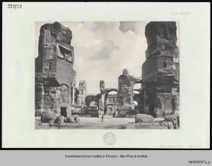 Caracallathermen, Thermae Antoninianae, Thermen des Caracalla, Terme di Caracalla, Rom