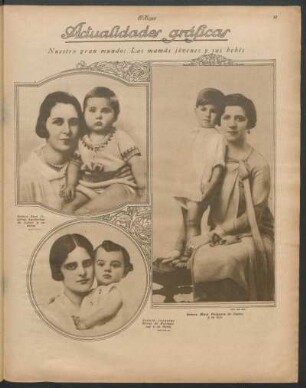 Nuestro gran mundo: Las mamás jóvenes y sus bebés