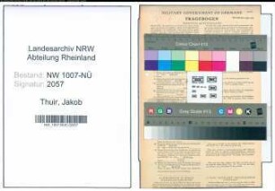Entnazifizierung Jakob Thuir , geb. 18.07.1905 (Installateur)