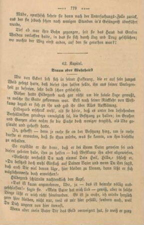 62. Kapitel. Traum oder Wahrheit?