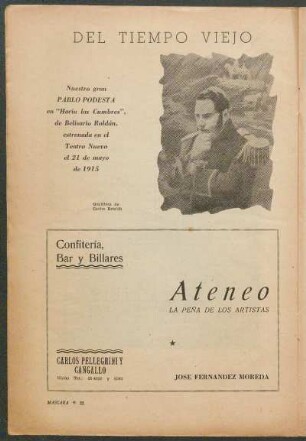 Del Tiempo Viejo