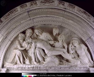 Grabmal des Vizekönigs Ramon de Cardona, Beweinung Christi