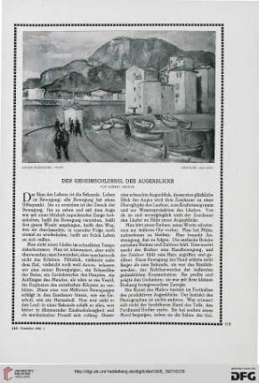 Der Geheimschlüssel des Augenblicks