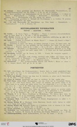 Buitenlandsche Topographie (Nr. 705-712)
