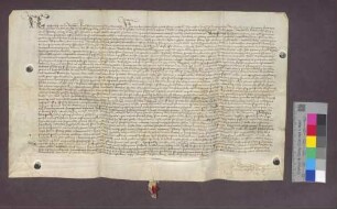 Vidimus einer Bulle Papst Bonifaz IX. von 1401 April 5, betreffend die Inkorporation der Pfarrkirche zu Kirchhofen in das Domkapitel zu Basel.