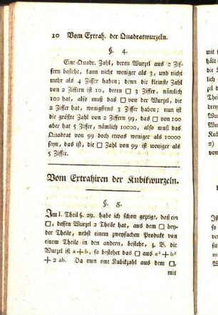 Vom Extrahiren der Kubikwurzeln