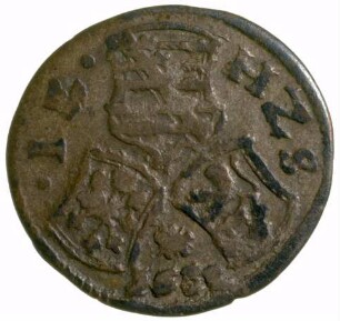 Münze, Dreier (NZ), 1682