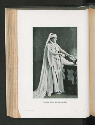 Charlotte Wolter als Lady Macbeth