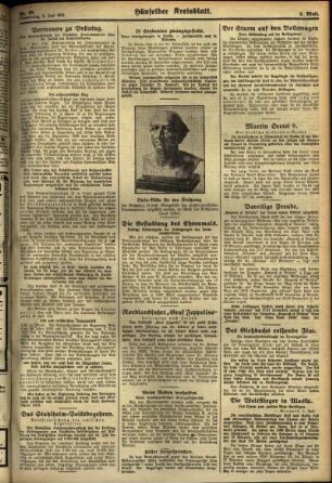 Zweite Ausgabe vom Donnerstag, den 02. Juli 1931.