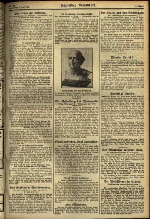 Zweite Ausgabe vom Donnerstag, den 02. Juli 1931.