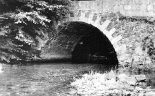 Triebischtal-Tanneberg. Schafbrücke unterhalb der Dammmühle