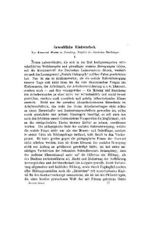 Gewerbliche Kinderarbeit