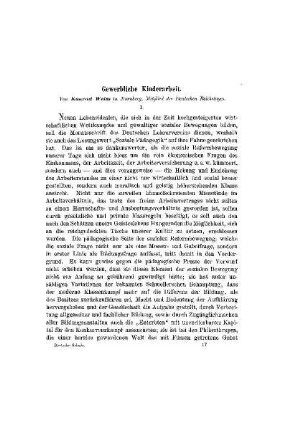Gewerbliche Kinderarbeit
