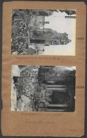 Inneres der Wallfahrtskapelle auf dem Monte Santo