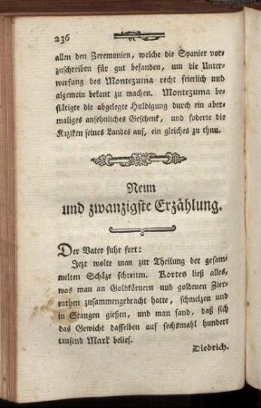 Neun und zwanzigste Erzählung.
