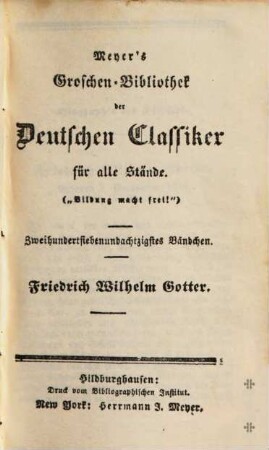 Friedrich Wilhelm Gotter