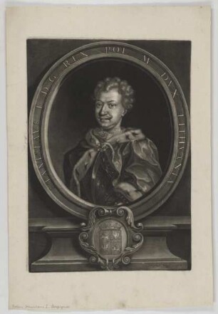 Bildnis des Stanislavs I, König von Polen