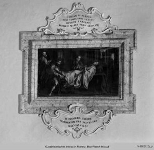 Szenen aus dem Leben des Heiligen Bernhard Tolomei : Szene aus dem Leben des Heiligen Bernhard Tolomei