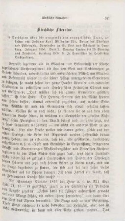 37-88 Kirchliche Literatur