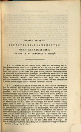 Infectionskrankheiten : Malariakrankheiten, Gelbes Fieber, Typhus, Pest, Cholera