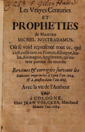 Les vrayes centuries