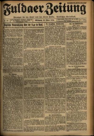 Ausgabe vom Mittwoch, den 10. März 1926.