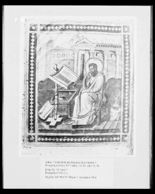 Evangeliar codex 43 — Evangelist Matthäus, Folio 10 verso