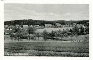 Grillenburg. Blick auf Grillenburg