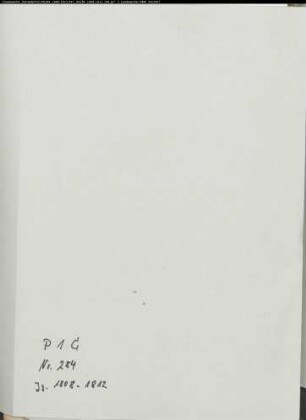 Belegakten zum Heiratsregister der katholischen Gemeinde Langenberg, Kreis Wiedenbrück (1808-1812)