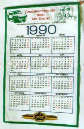Wandkalender "Grenzkommando Mitte"