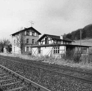 Ehem. Bahnhof Schafstall; Villmar, Fürfurter Straße 103, Fürfurter Straße