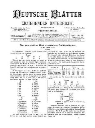 Über den relativen Wert verschiedener Gedächtnistypen : (Schluss)
