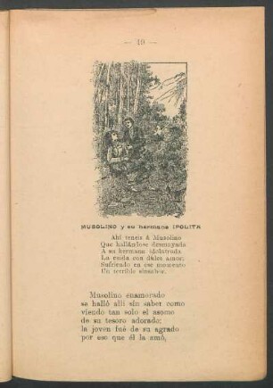 Musolino y su hermana Ipolita