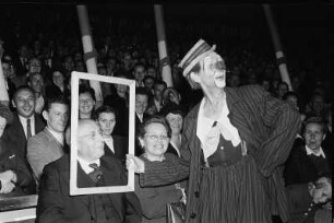 Clown Charlie in der Manege